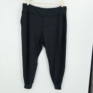Outdoor Voices Tapered Jogger Pants Womens XXXL Charcoal Gray High‎ Rise Workout